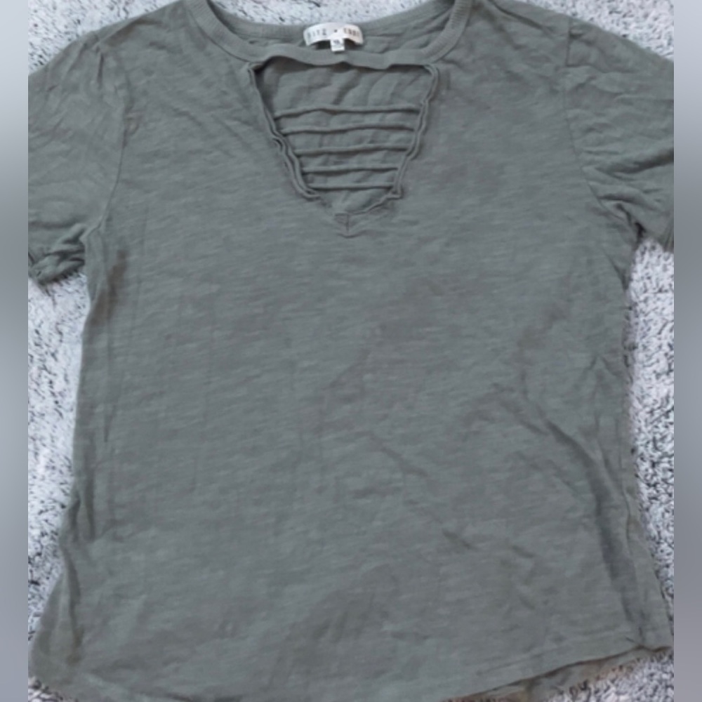 FITZ + EDDI ladder cut tee